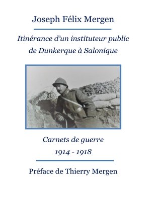 cover image of Itinérance d'un instituteur public de Dunkerque à Salonique